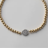 PULSERA ORO CIRCON CIRCULO